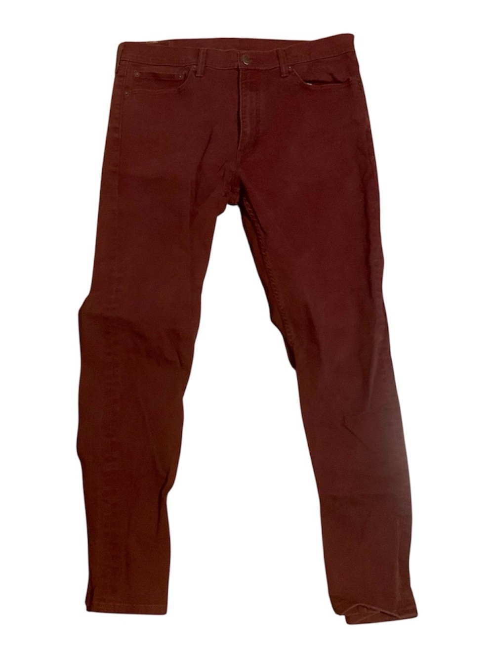 Levi Strauss 513 Maroon Jeans
